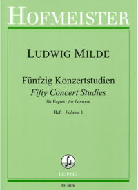 50 Konzertstudien, op. 26, Heft 1