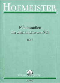 Flötenstudien im alten und neuen Stil, Heft 1