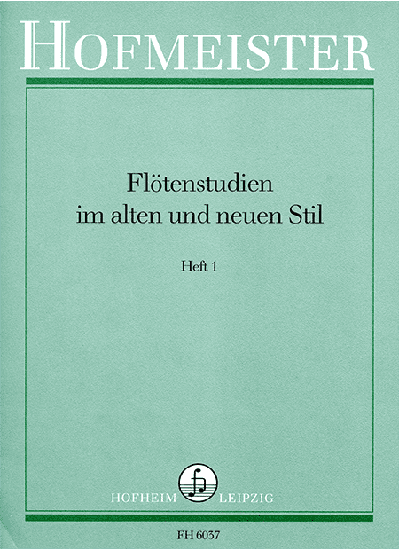 Flötenstudien im alten und neuen Stil, Heft 1
