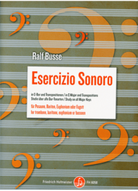Esercizio Sonoro in C-Dur und Transpositionen