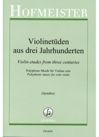 Violinetüden aus drei Jahrhunderten