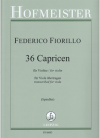 36 Capricen für Violine