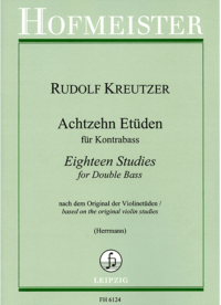 18 Etüden für Kontrabass
