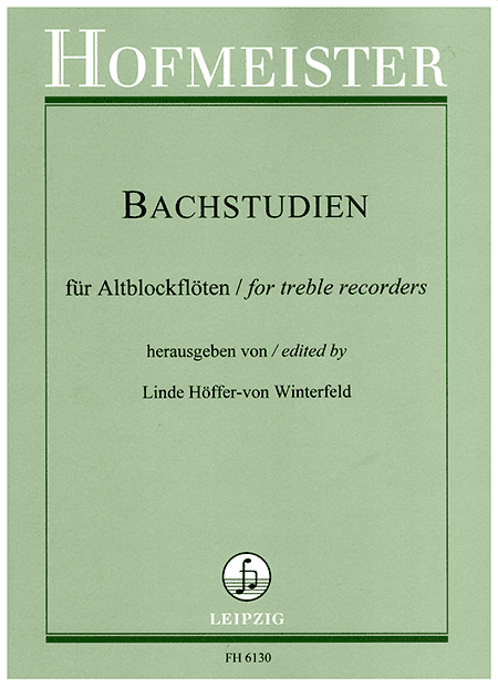 Bachstudien für Altblockflöte