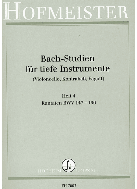 Bach-Studien für tiefe Instrumente