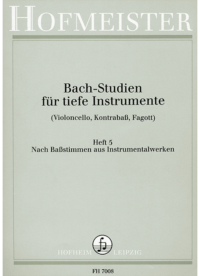 Bach-Studien für tiefe Instrumente,