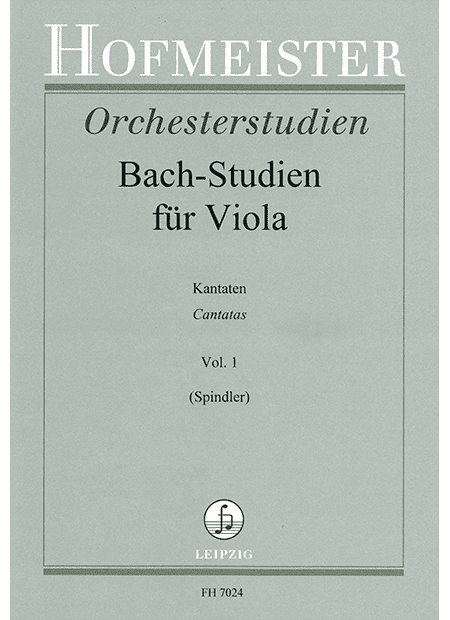 Bach-Studien für Viola, Heft 1