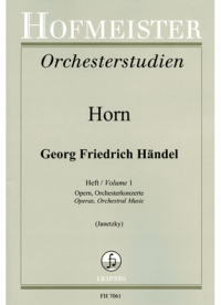 Händel-Studien für Horn, Heft 1