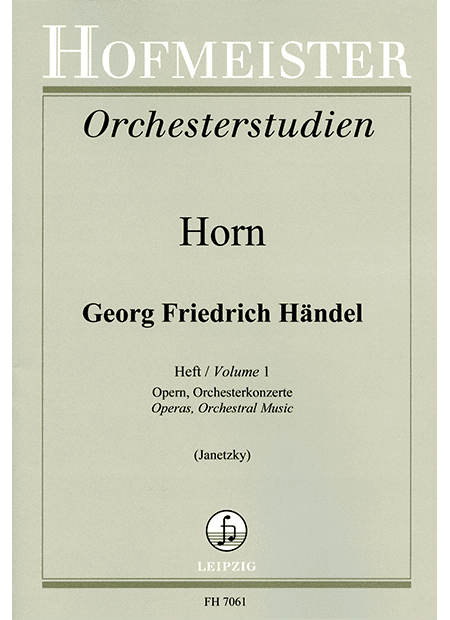 Händel-Studien für Horn, Heft 1