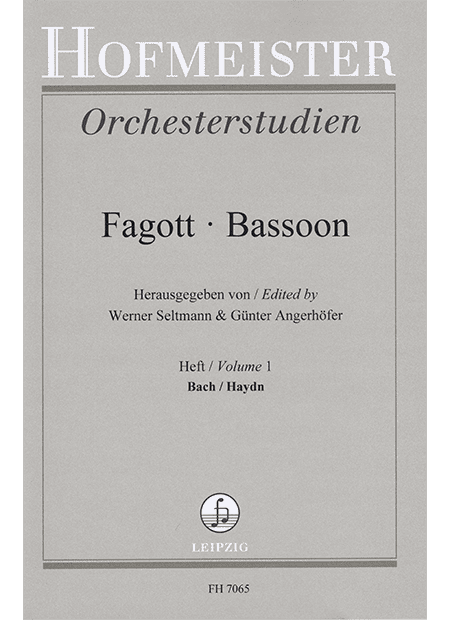 Orchesterstudien für Fagott, Heft 1