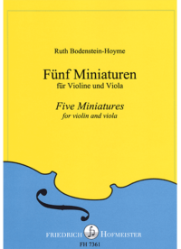 Fünf Miniaturen