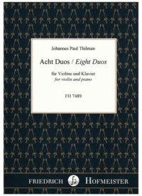 Acht Duos für Violine und Klavier