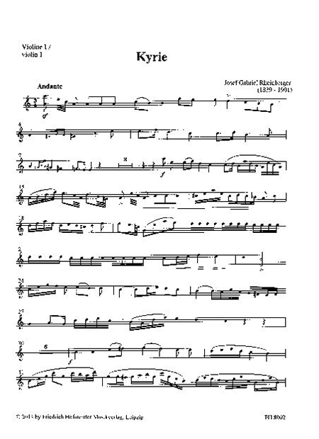 Kyrie (JWV 155) für Chor und Streichorchester / – Bild 2