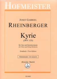 Kyrie (JWV 155) für Chor und Streichorchester /