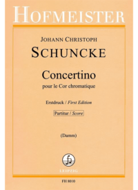 Concertino pour le Cor chromatique / Partitur