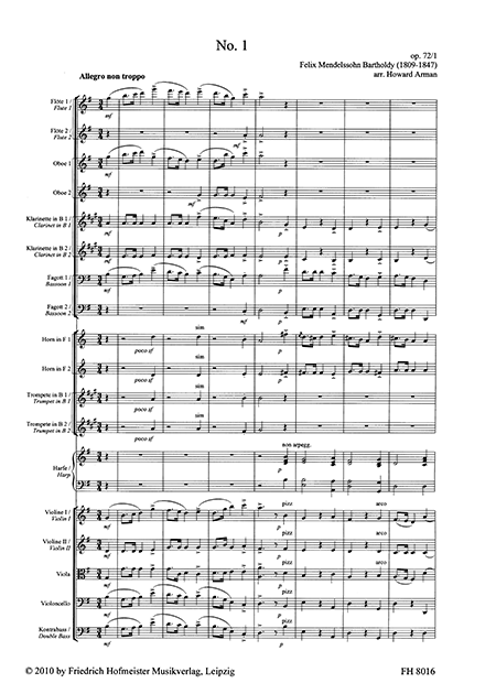 Christmas Pieces op. 72 (Auswahl) / Partitur – Bild 2
