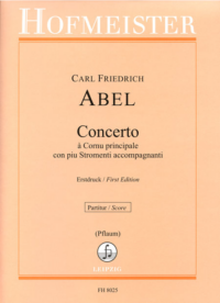 Concerto à Cornu principale con piu Stromenti accompagnanti