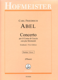 Concerto per il Cornu di Caccia con piu Stromenti
