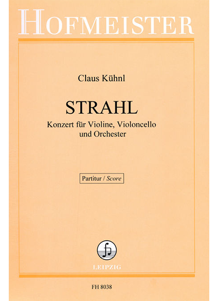 STRAHL / Partitur
