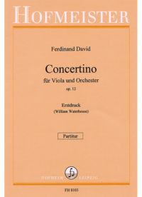 Concertino für Viola und Orchester op. 12 / Partitur