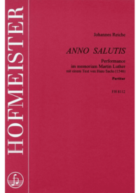 Anno salutis / Partitur