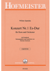 Konzert Nr.1 Es-Dur für Horn und Orchester / Partitur
