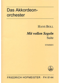 Mit vollen Segeln / Stimmensatz