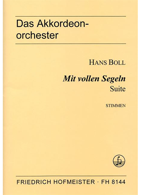 Mit vollen Segeln / Stimmensatz