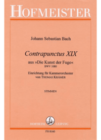 Contrapunctus XIX aus "Die Kunst der Fuge" (BWV 1080) / Sts
