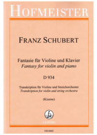 Fantasie für Violine und Klavier, D 934