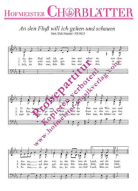 An den Fluß will ich gehen