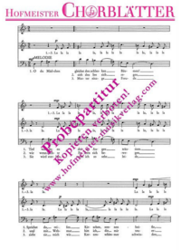 O du Mädchen gleichst den Bäumen