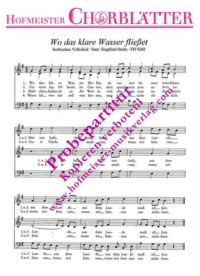 Wo das klare Wasser fließet