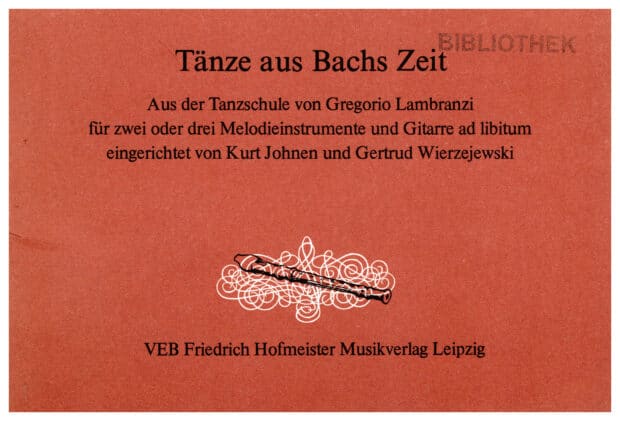 Tänze aus Bachs Zeit