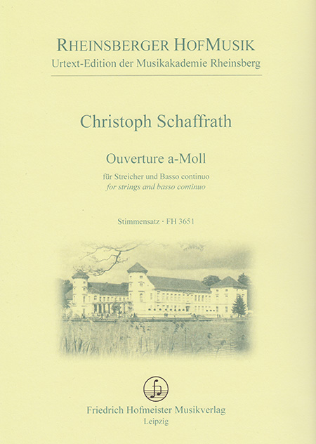 Ouverture a-Moll / Stimmensatz