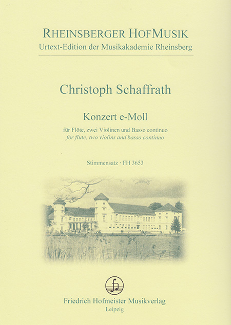 Konzert e-Moll / Stimmensatz