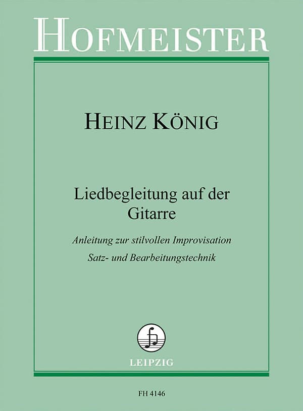 Liedbegleitung auf der Gitarre.
