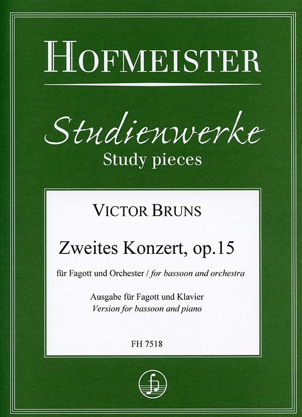 Zweites Konzert für Fagott und Orchester op. 15 / KlA