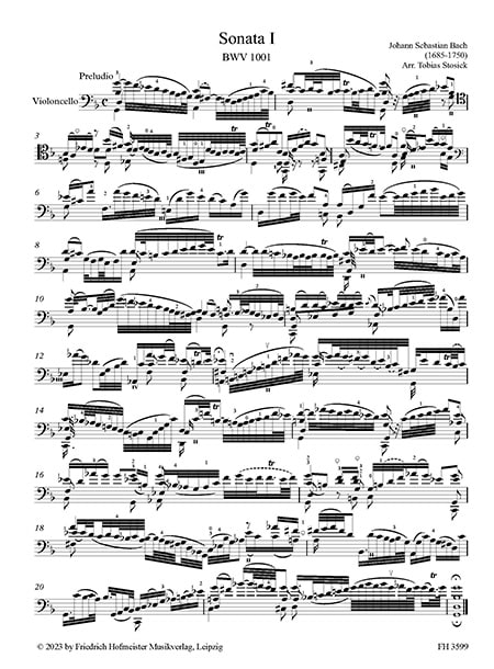 Drei Sonaten und drei Partiten (BWV 1001 - 1006) – Bild 2
