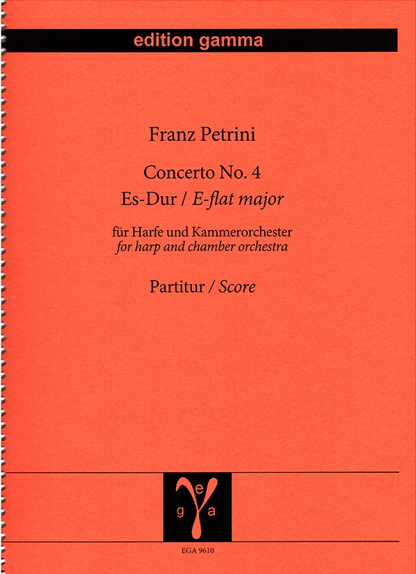 Concerto No. 4 Es-Dur für Harfe und Kammerorchester