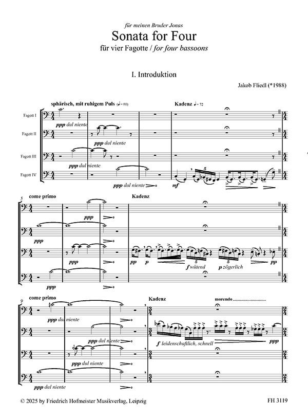 Sonata for Four – Bild 2