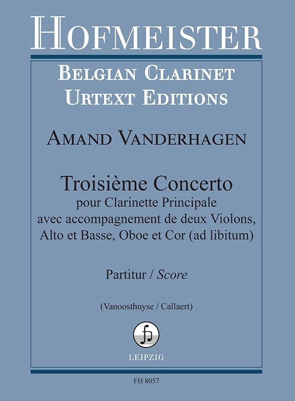 Troisième Concerto pour Clarinette Principale / Partitur