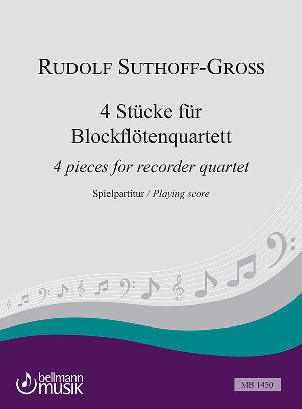 Vier Stücke für Blockflötenquartett