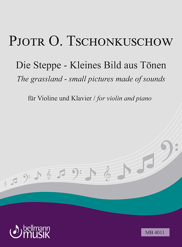 Die Steppe - Kleines Bild aus Tönen